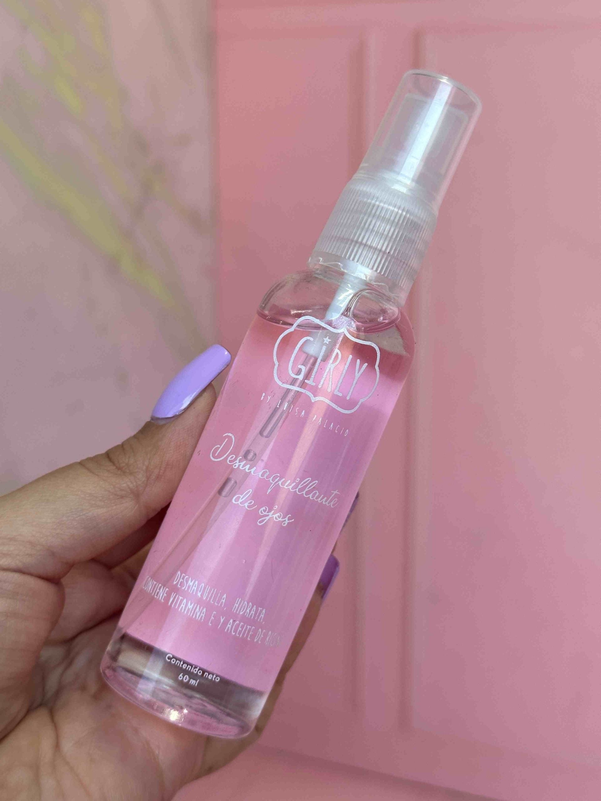 DESMAQUILLANTE DE OJOS GIRLY · Única