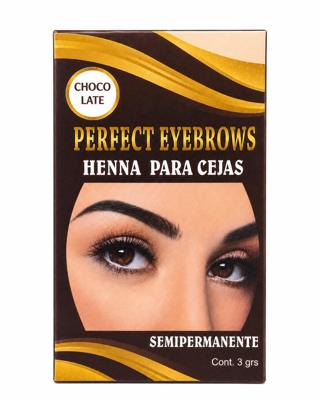 HENNA PARA CEJAS PERFECT EYEBROWS · Única