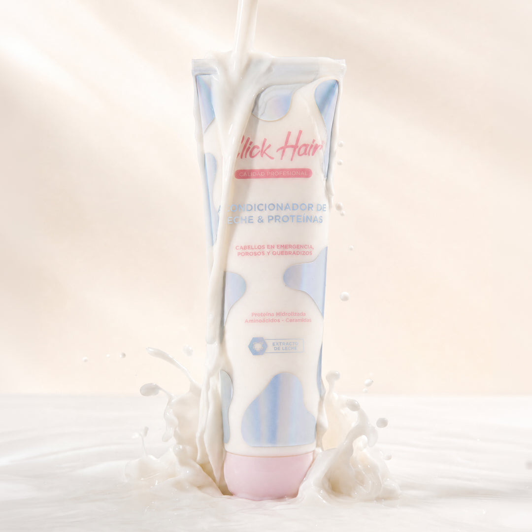 ACONDICIONADOR DE LECHE Y PROTEINAS CLICK HAIR X300ML · Única