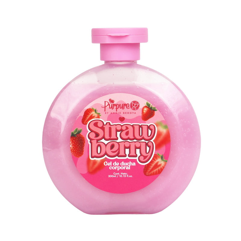 GEL DE DUCHA STRAWBERRY 300ML PURPURE · Única
