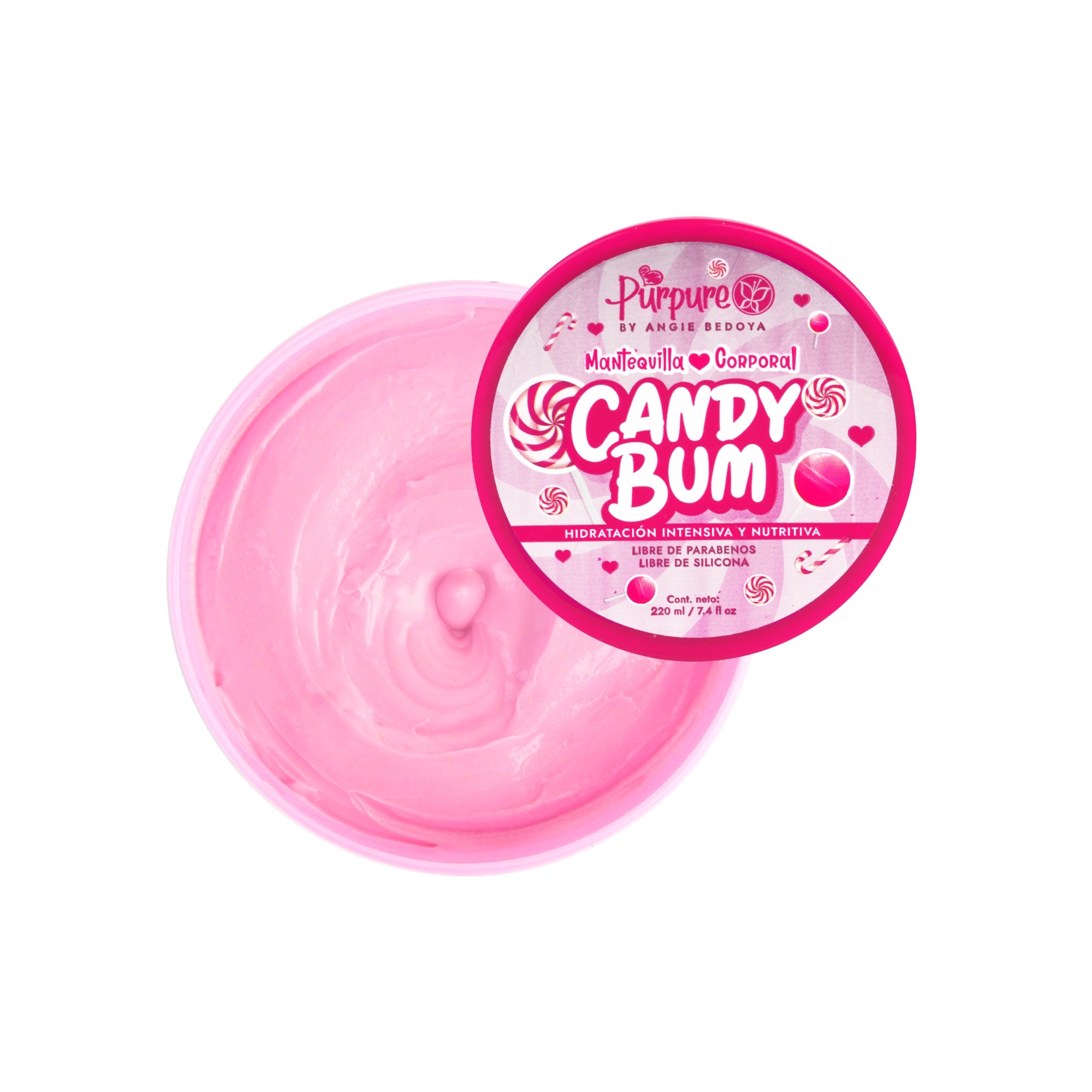 MANTEQUILLA CORPORAL CANDY BUM 220ML PURPURE · Única