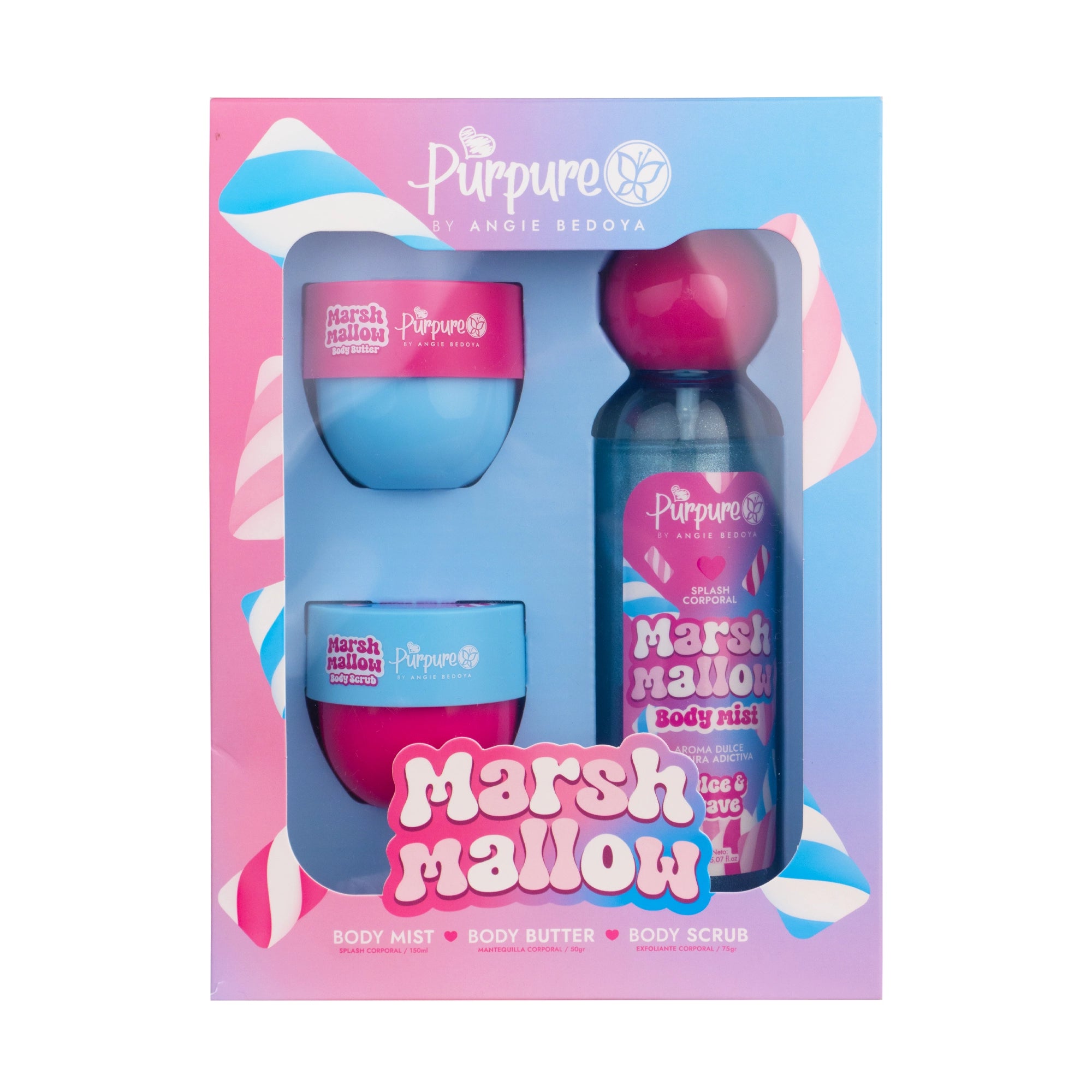 KIT CORPORAL X3 MARSMALLOW PURPURE · Única