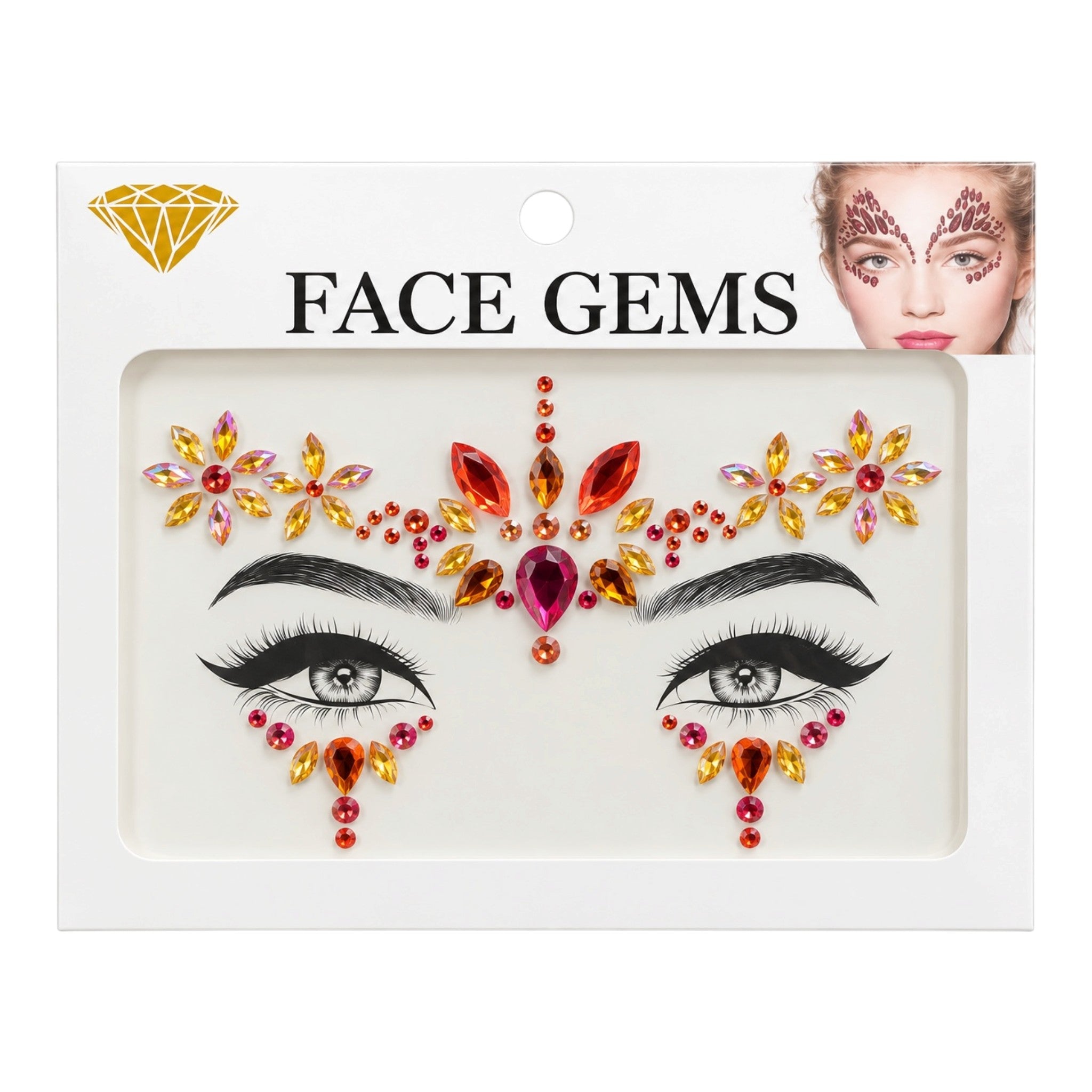 GEMAS FACE GEMS · Única