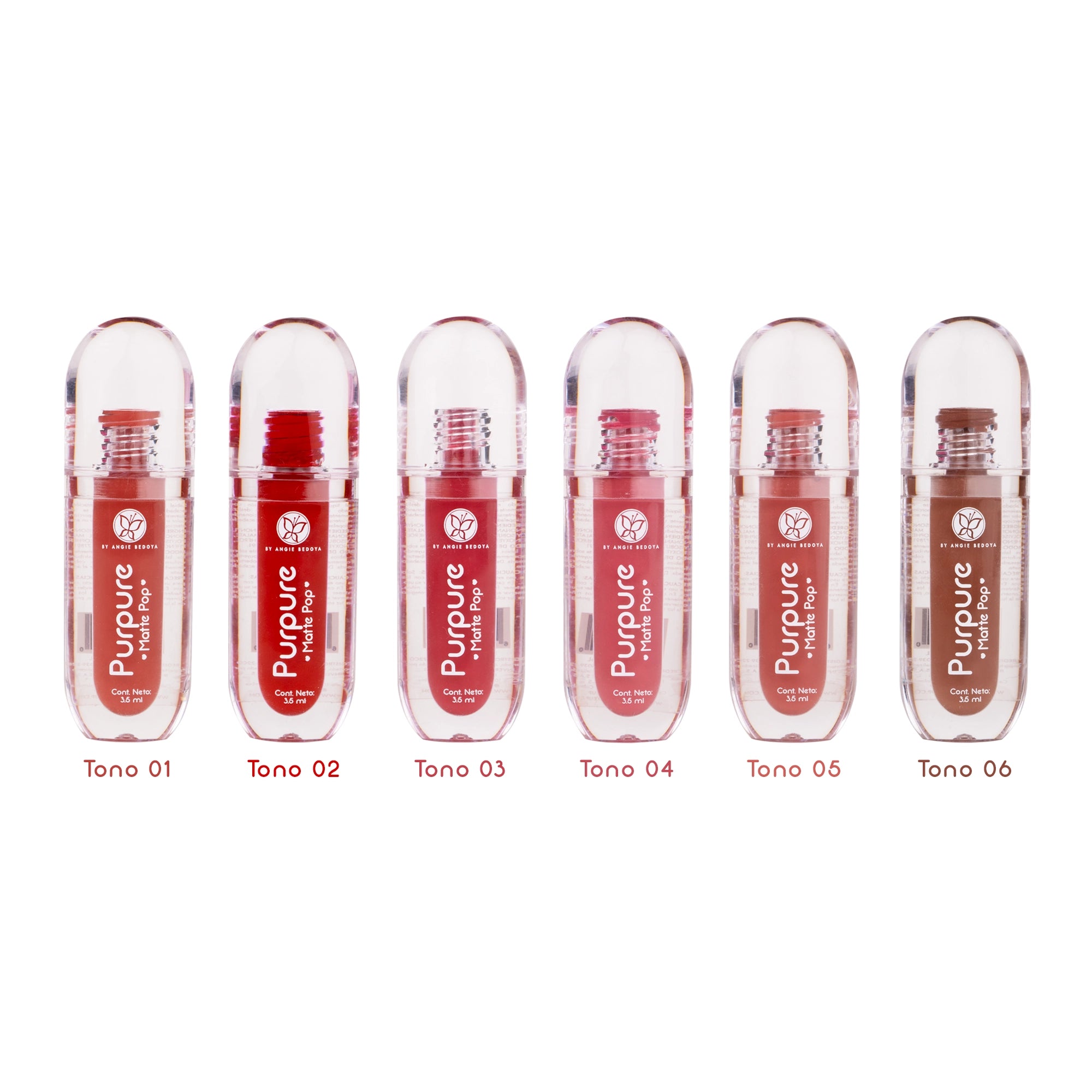 LABIAL MATTE POP PURPURE · Única