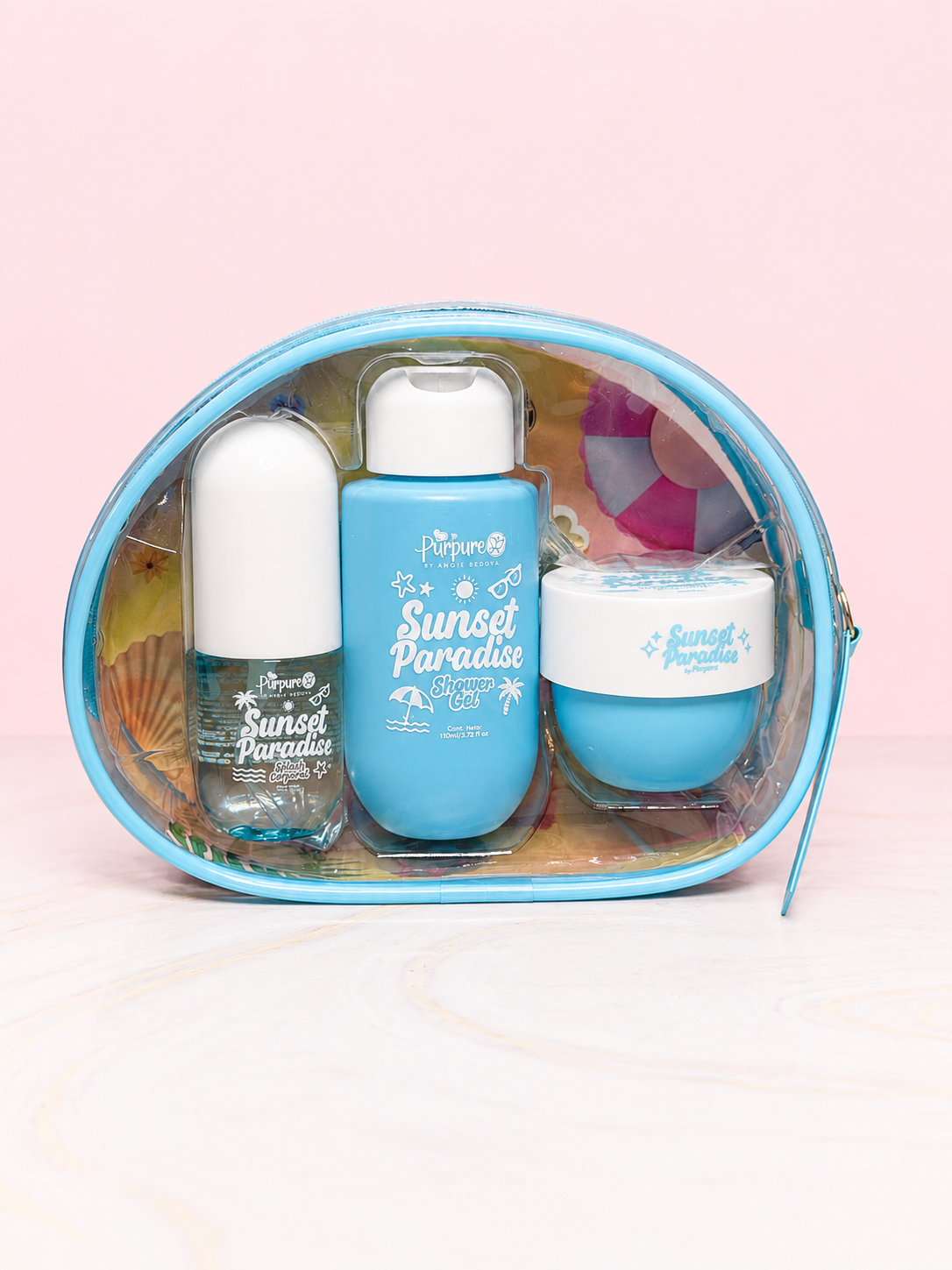 KIT CARTUCHERA REF SUNSET PARADISE PURPURE · Única